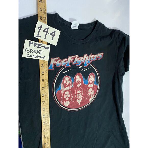 Foo Fighters Comet Black T-Shirt Men’s Medium Unisex Graphic Rock Band Tee - Picture 3 of 8